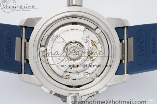 MIROTIME 0106 WellDesigned Aquatimer Automatic SS RSF 1:1 Best Edition Blue Dial on Blue Rubber Strap A 7057